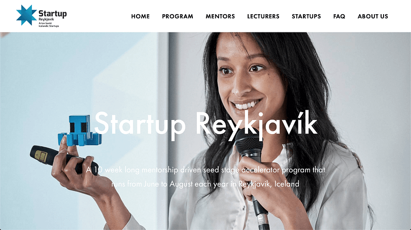 Reykjavik incubator banner