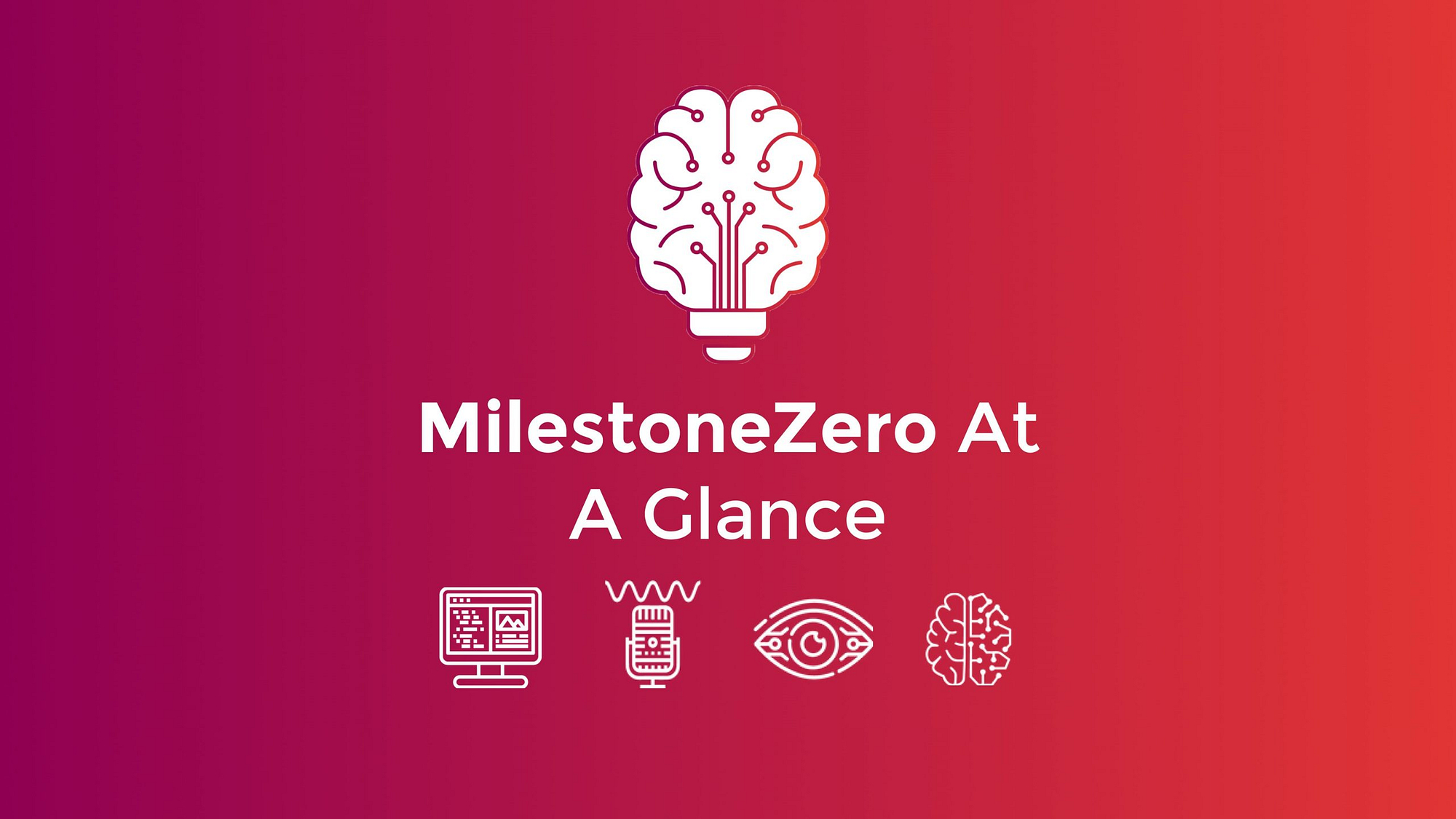 MilestoneZero at a Glance